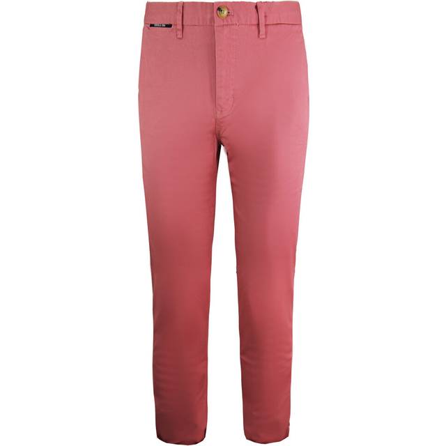 Scotch & Soda Mott Pink Mens Super Slim Fit Stretch Chinos 155031 3194 Cotton - Size 33W/32L