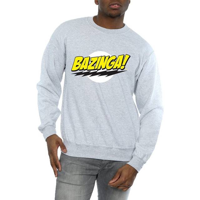 Bazinga Sheldon Sweatshirt - Grey - M