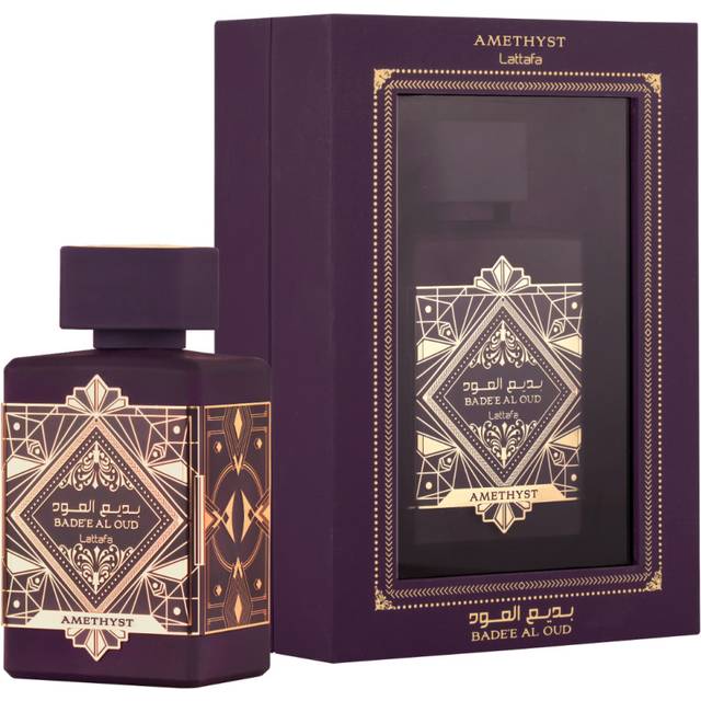 Badee Al Oud Amethyst | Eau De Parfum 100ml | by Lattafa Atomic Rose