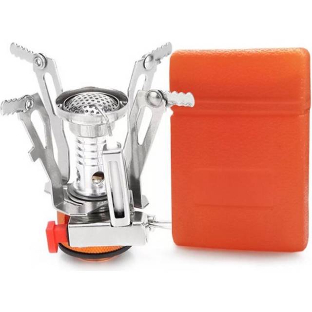 Mini Camping Stove Portable Non-slip Folding Gas Stove 3000W Outdoor Gas Stove Camping Gas Burner Stove Survival Furnace