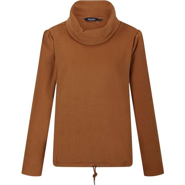 Regatta womens/ladies adarae fleece roll neck sweatshirt rg9188