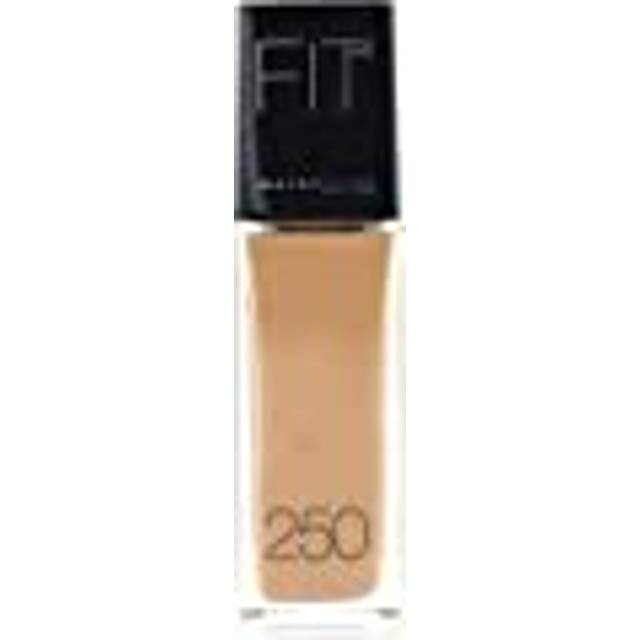 Maybelline New York, flytande foundation, Fit Me Luminous + Smooth Foundation, nyans: Sun Beige 250