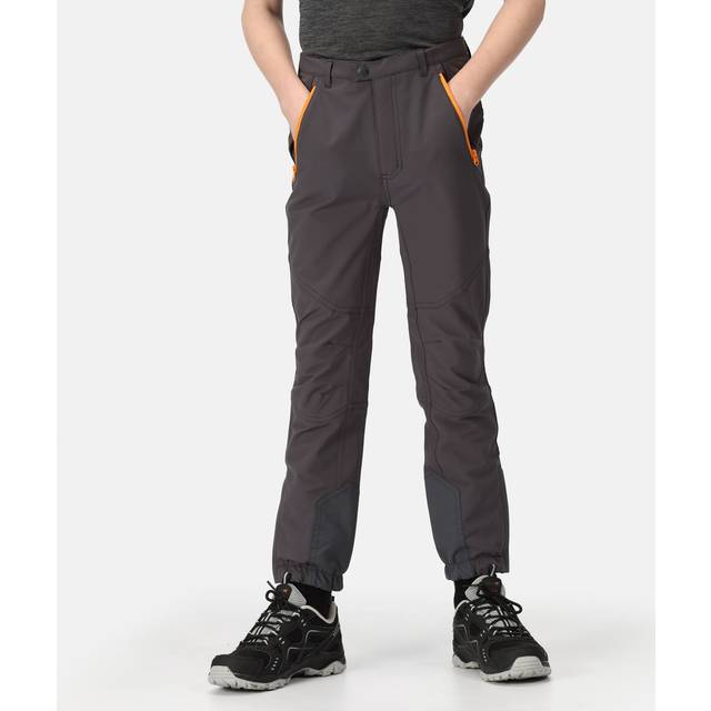 Regatta Boys Tech Mountain Isoflex Durable Walking Trousers 11-12 Years - Waist 65-67cm