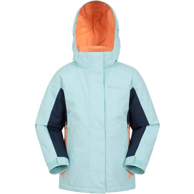 (7-8 Years, Light Teal) Mountain Warehouse Childrens/Kids Honey Ski Jacket