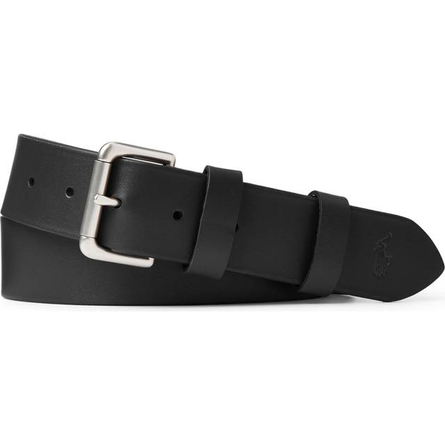 Polo Ralph Lauren Leather Roller Buckle Belt - Black - 32