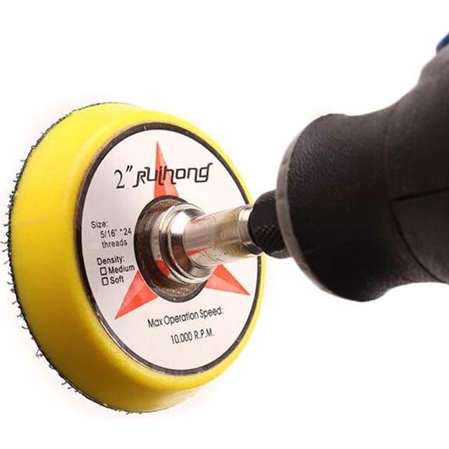 (3 Inch) 2 or 3 Inch Sticky Backing Pad Polishing Sander Backer Plate Wheel With 1/8 Inch Shank for Dremel