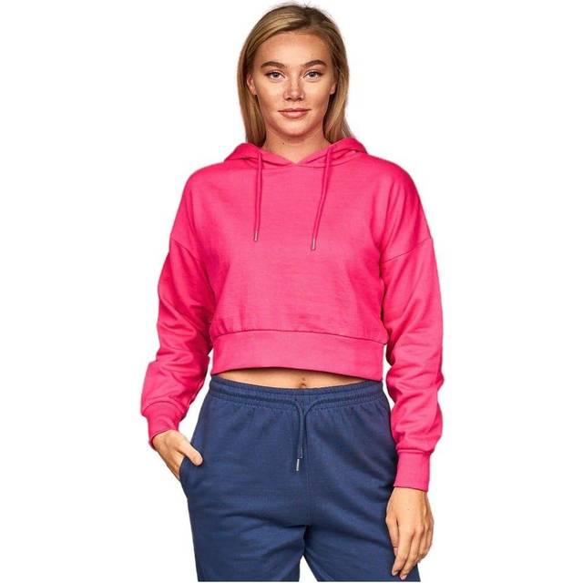 Juice womens/ladies danica cropped hoodie bg744