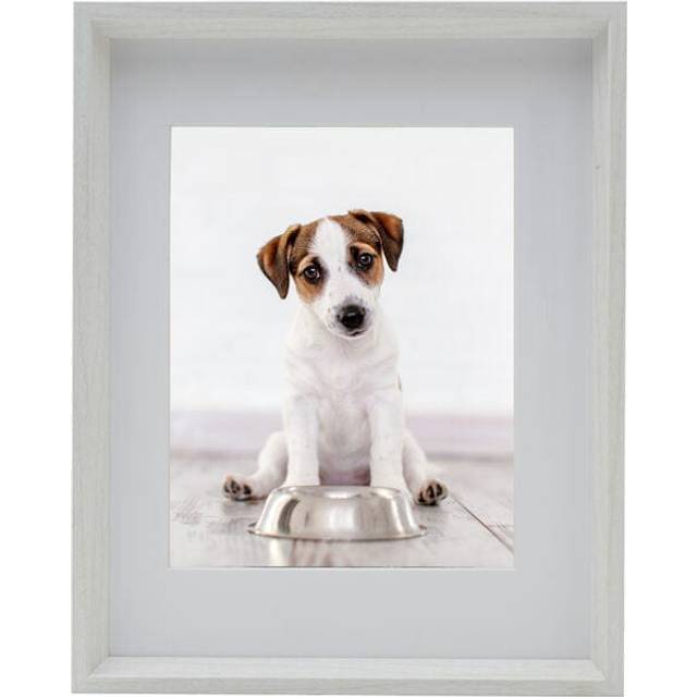 Studio Nova Picture Frame Displays 8 x 10 Photos 11 x 14 Without Mat  11x14-Matted 8x10  White (5265640)