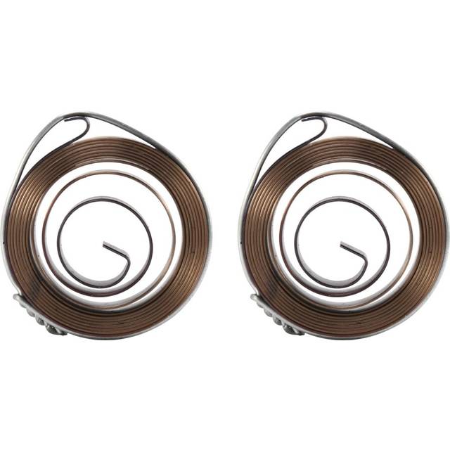 2 Pcs 10mm Width HSS Drill Press Quill Feed Return Coil Spring Assembly