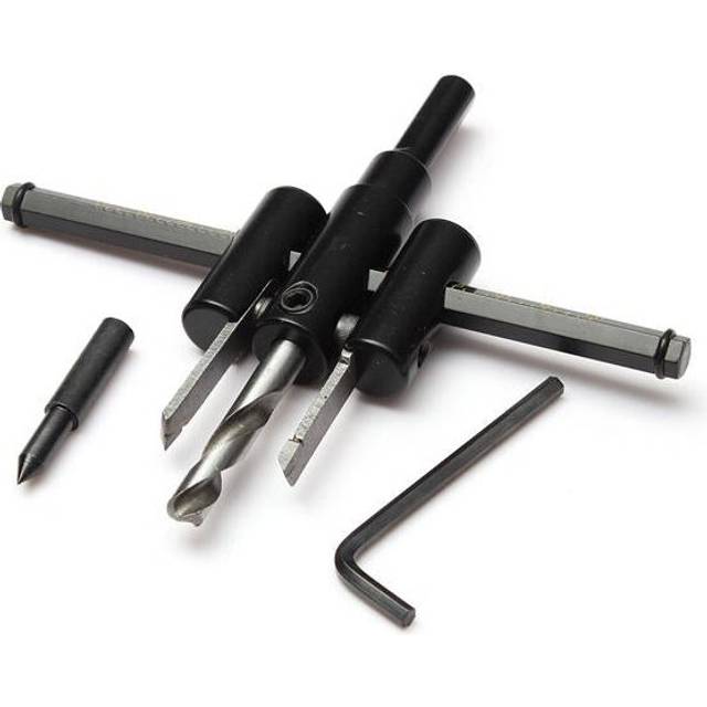 Adjustable Circle Hole Drill Bit Saw Cutter Kit DIY Tool Accessories