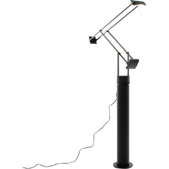 Artemide - Tizio Terra 50 Floor Lamp - schwarz/BxH 78x136cm/in 2 Stufen schaltbar - black (78.0 x 136.0cm)