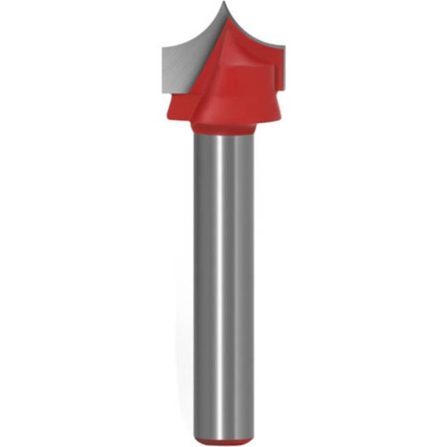 3pc 6mm Shank Classical Round Nose Point Cut Wood Router Bit Tungsten Cobalt Alloy 2 Flute Wood Milling Cutters Woodworking Tool