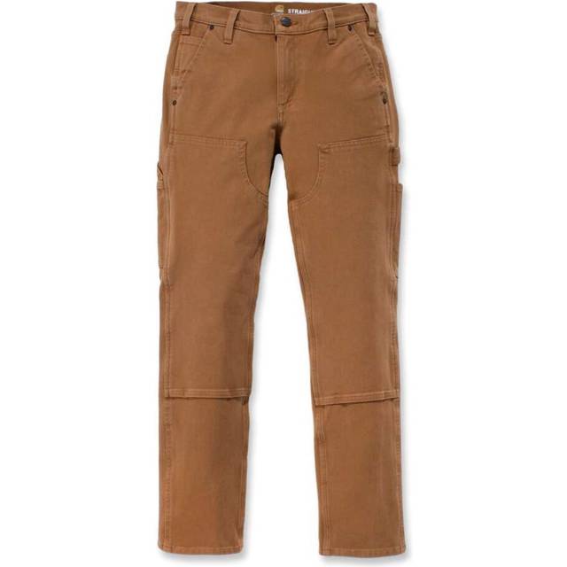 Carhartt Women's Rugged Flex Twill Work Pant  Brown  2