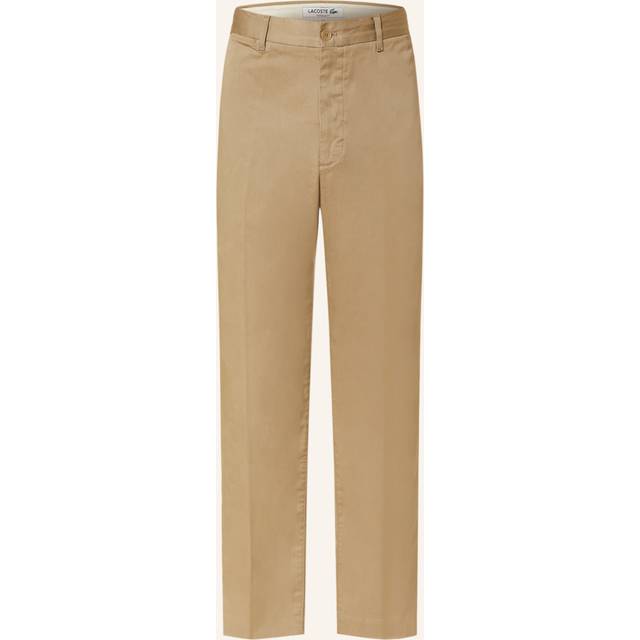 Beige Straight Trousers (36)