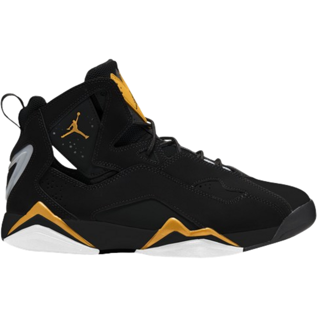 Air Jordan True Flight 'Black Metallic Gold' 342964-070 - Black/Metallic Gold - 8