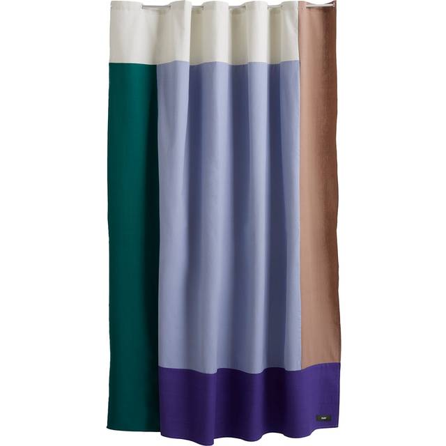 HAY Pivot shower curtain 180x200 cm Blue