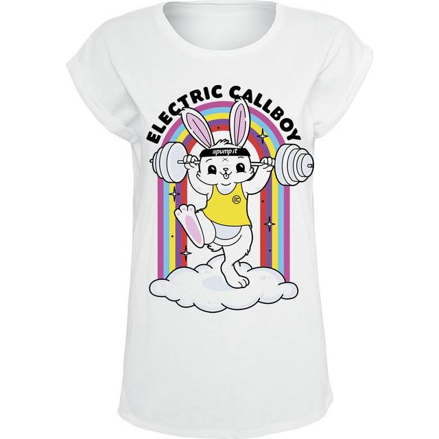 Electric Callboy Pump It Bunny T-Shirt white - M