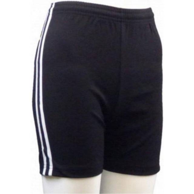 (26R, Black/White) Carta Sport Womens/Ladies Stripe Shorts
