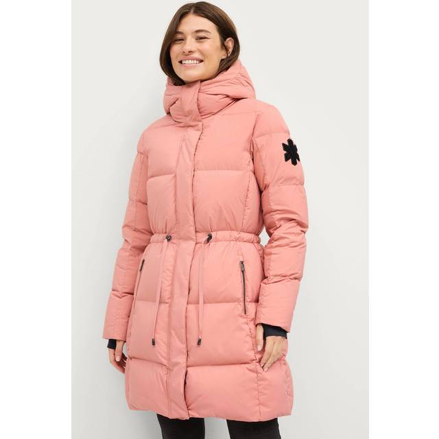 Áhkká - Dunkappa Gold Down Coat w Drawstring - Rosa