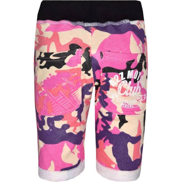 Kids Boys Fleece Camo Baby Pink Sportswear Activewear Casual Fashion Shorts 5-13