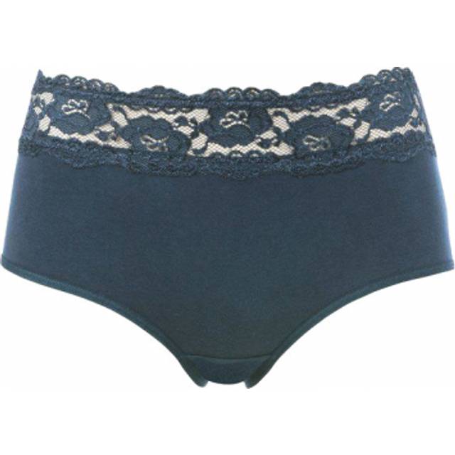 2-Pack Miditrosor med Spets XXL Marin (XXL)