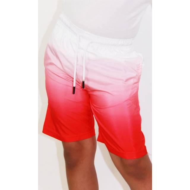 (13 Years) Kids Boys Girls Shorts Two Tone Red Summer Chino Shorts Knee Length Half Pants