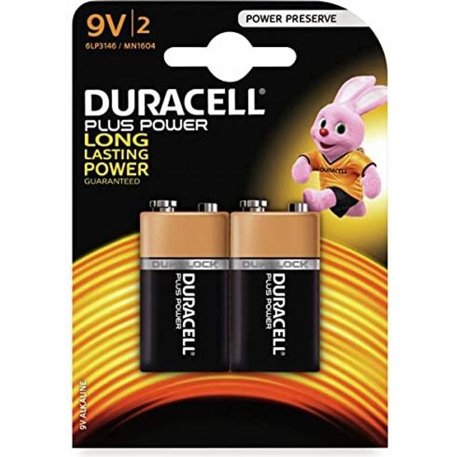 2Âx Duracell Batteries 3ÂBlisters Duralock 9ÂV MN1604Â6LR61ÂPower Plus