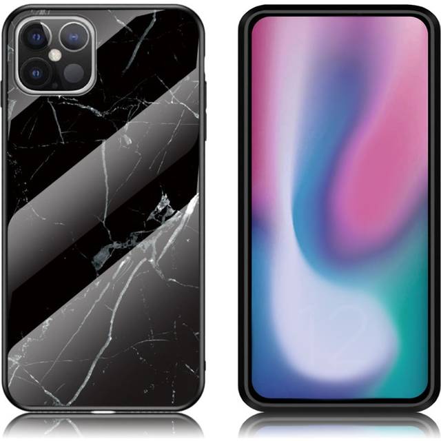 Fantasy Marmor iPhone 12 Pro Max skal - Blå