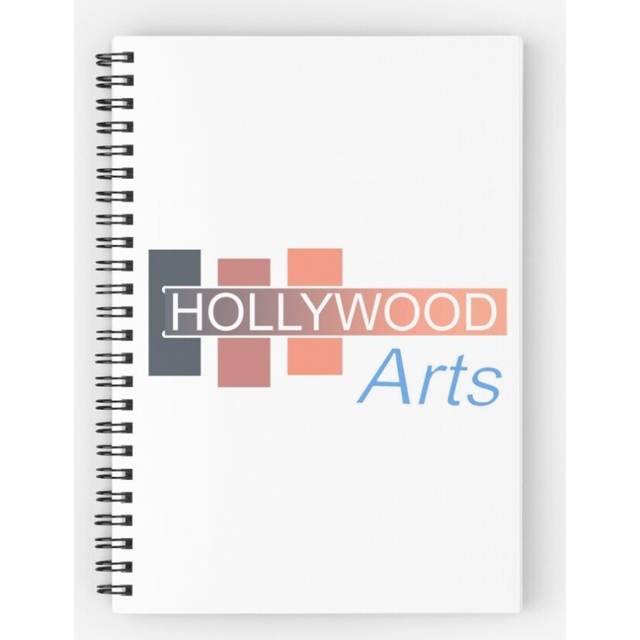 Spiral Notebook Hollywood Arts High School A5 120 Pages