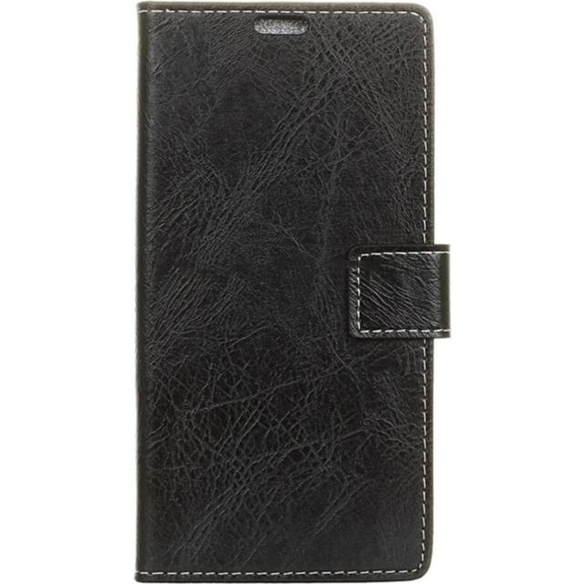 For Nokia 7 Retro Crazy Horse Texture Horizontal Flip Leather Case with Holder & Card Slots & Wallet & Photo Frame (Black)