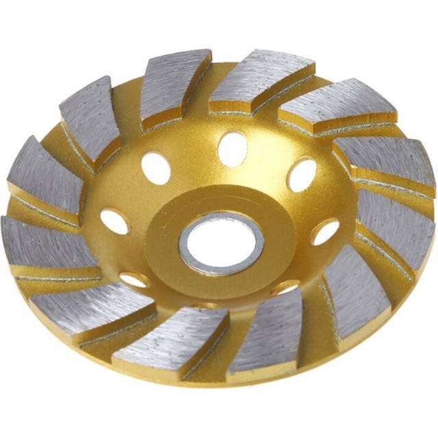 4&quot; Diamond Segment Grinding Wheel Grinder Cup Concrete Stone Cut Grinding Disc