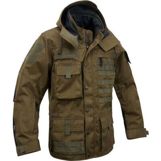 Brandit Outdoor-jacka för män, OLIV, 4XL/Stor
