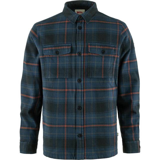 Fjällräven Övik Lite Padded Shirt - Skjorta - Herr Dark Navy / Indigo Blue XS