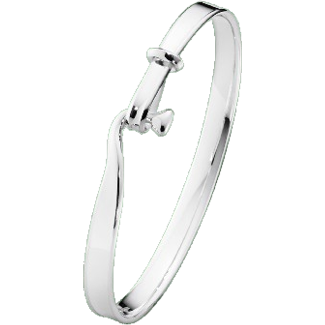 Georg Jensen Sterling Silver Torun Bangle Bracelet