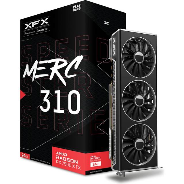 XFX Radeon RX 7900 XTX Speedster MERC 310 24GB GDDR6 Graphics Card