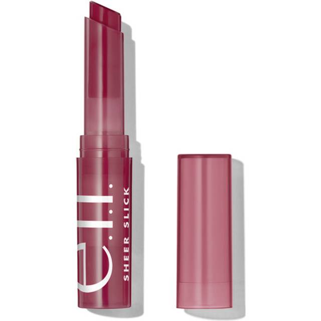 e. l.f. Cosmetics Sheer Slick Lipstick in Black Cherry - Vegan and Cruelty-Free Makeup