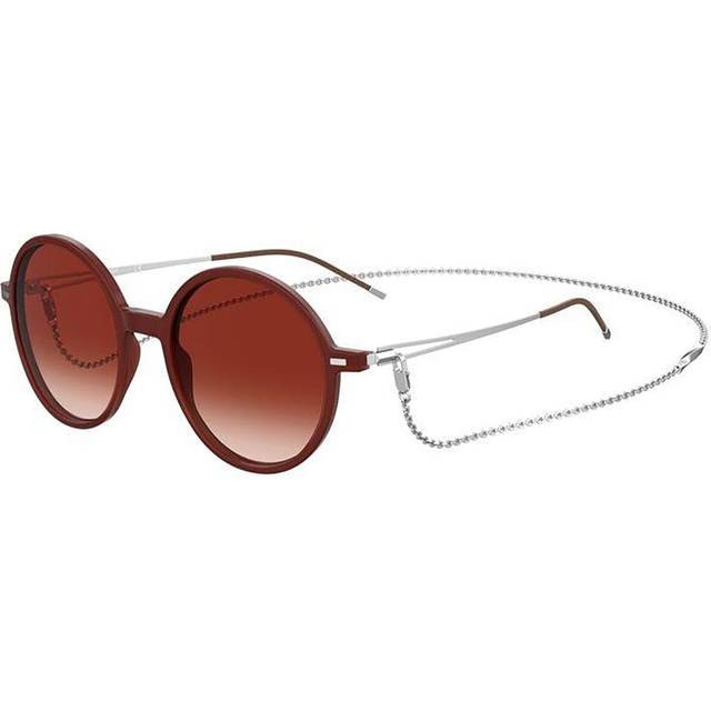 BOSS Boss 1389/S 2LF/HA Women's Sunglasses Brown Size 55 - Brick Brown (55)