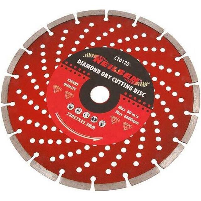 Neilsen - Dry Diamond Cutting Blade Disc Brick Grinder 250mm 9'