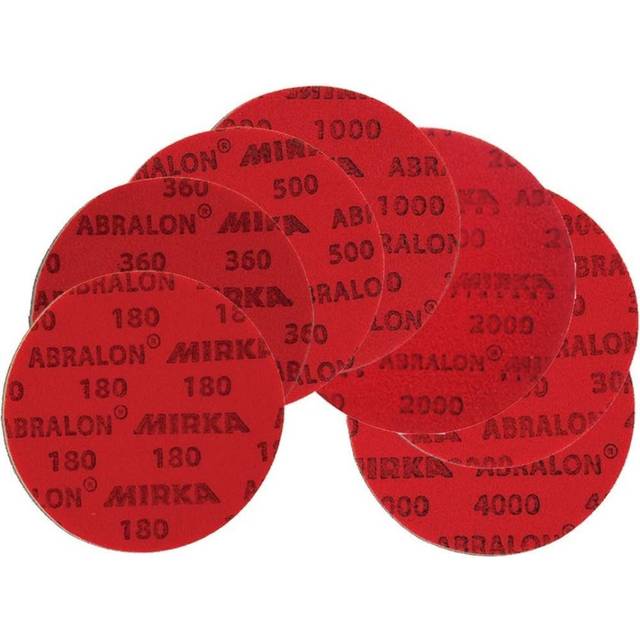 5 Inch Mirka Abralon Sanding Disc Sponge 180-4000 Grit Foam  Hook & Loop Polishing & Buffing Discs 125mm Sanding paper