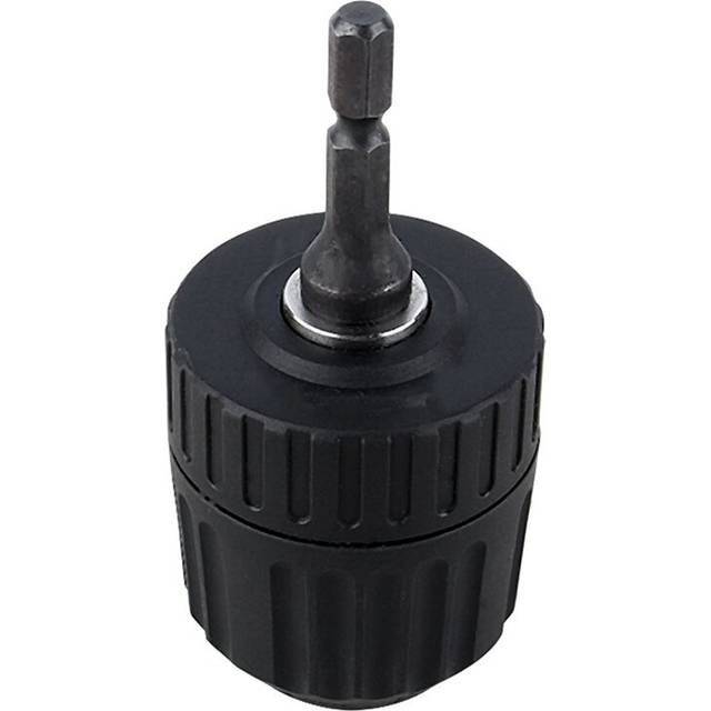 Keyless Drill Chuck Converter 3/8 Inch 24UNF + 1/4 Inch Hex SDS Adaptor 0.8-10mm