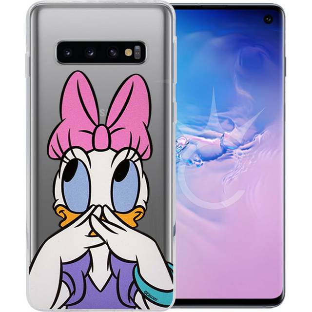Daisy Duck #1 Disney-omslag för Samsung Galaxy S10 - Transparent