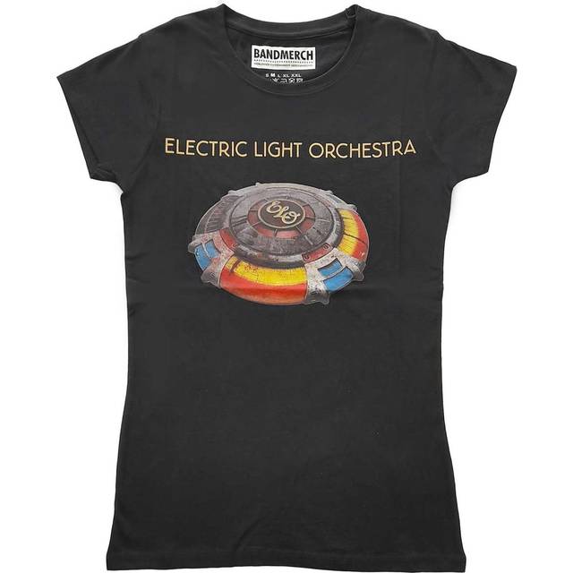 (M, Black) ELO Mr Blue Sky Skinny Fit T Shirt