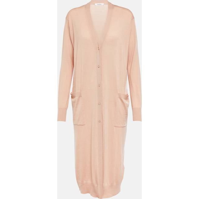 Max Mara Leale wool cardigan - pink (UK 6)