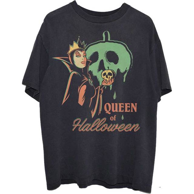 Disney unisex t-shirt: snow white queen of halloween (large)