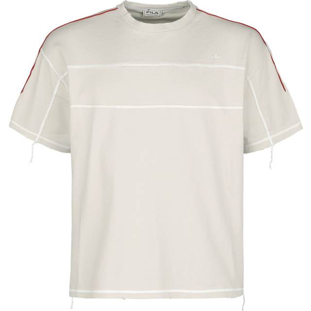 Fila T-shirt - S11 RUINED T-SHIRT - S L - för vintage vit