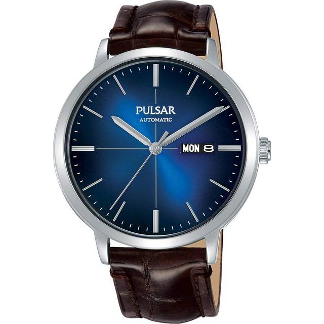 Pulsar Gents Automatic 42mm Leather Strap Dress Watch PL4043X1