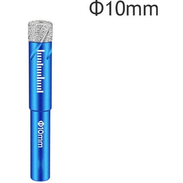 (8mm) 5Pcs 6-16mm Durable Diamond Coated Core Drill Bit Dry Drilling For Glass Marble Granite Quartz Porcelain Ceramics