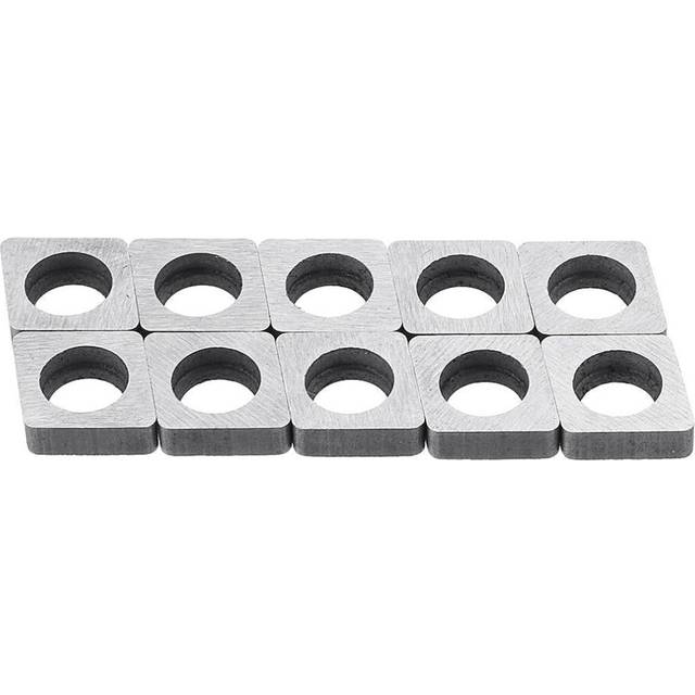 (16mm) 10pcs Carbide Shim Accessories Cutter Pad MC0903/MC1204/MC1604/MC1904 for CNC Lathe Tools