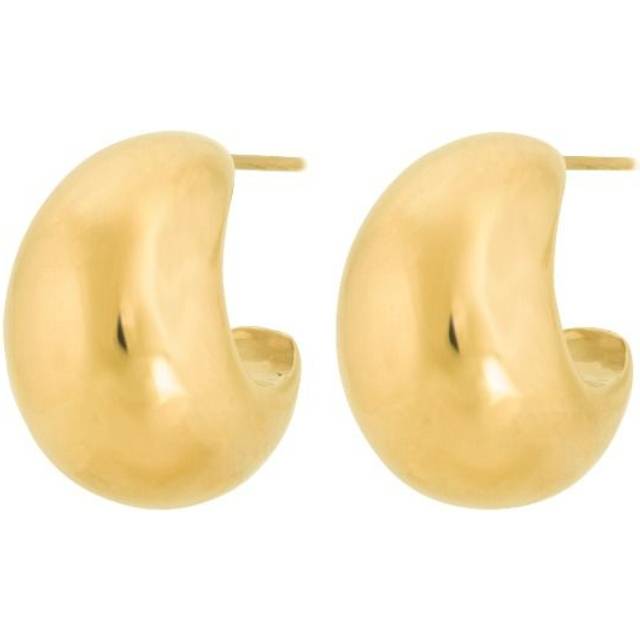 Edblad Bold creoles s gold Accessoarer GOLD Dam ONE