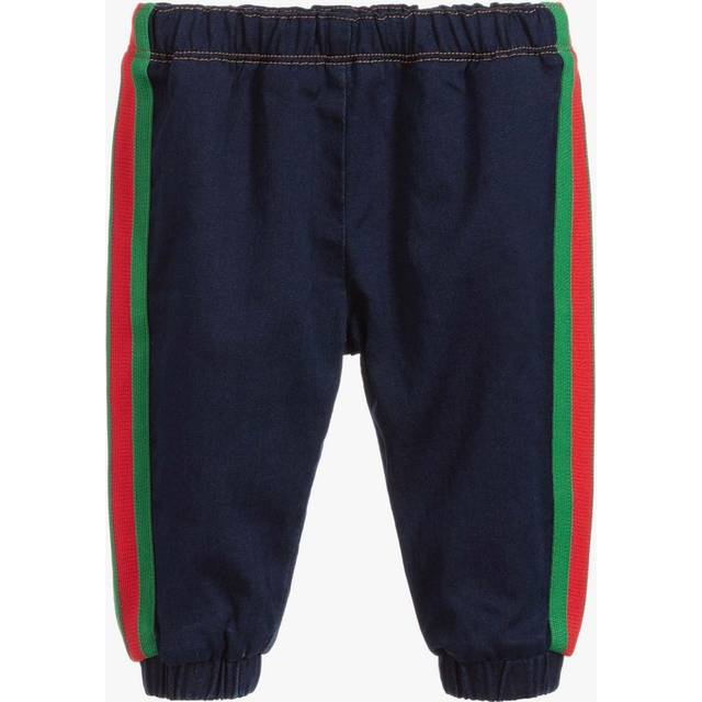 Gucci Blue Denim Baby Trousers - 6-9 month